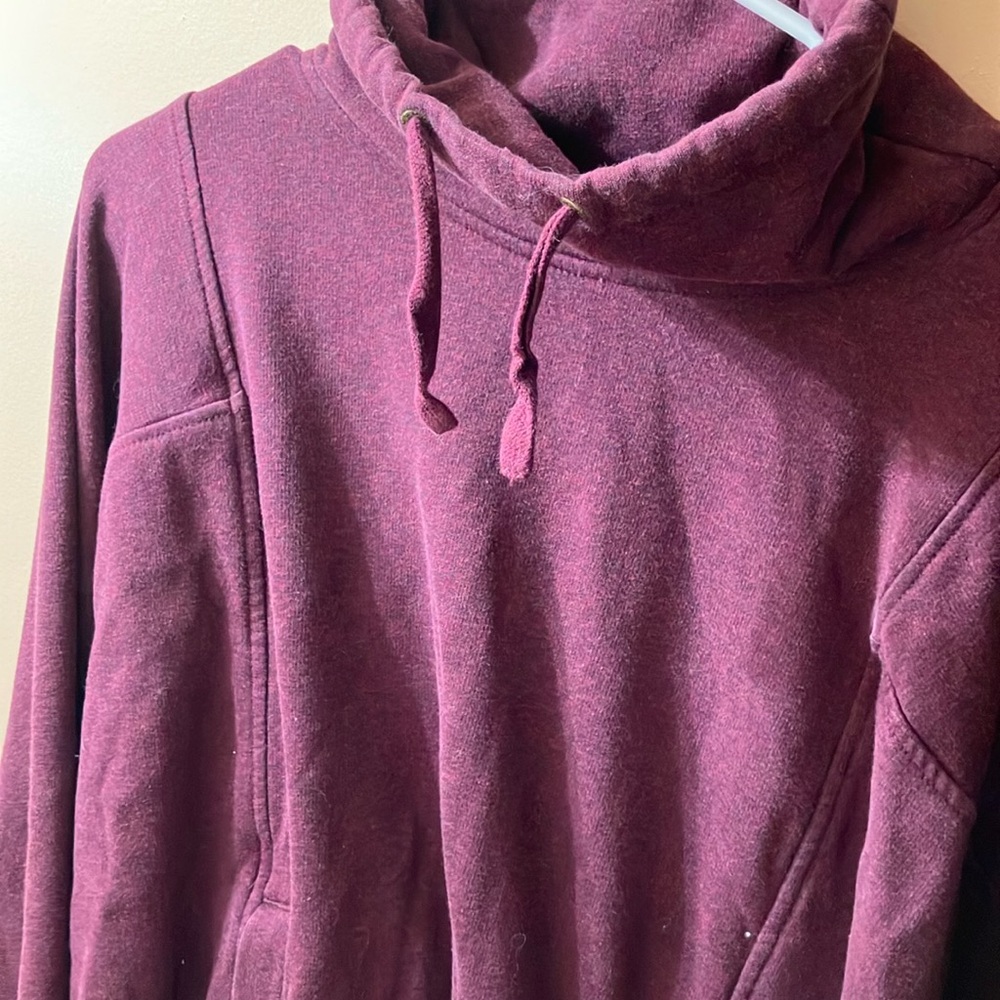 Ugg Poncho: eggplant purple
